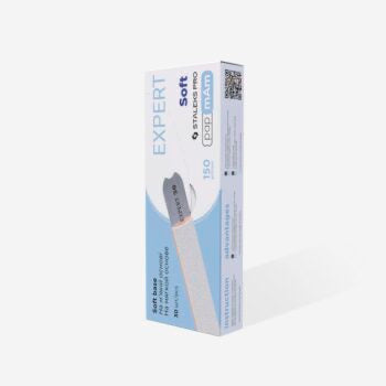 Disposable white files papmAm on soft foam layer | 150 grit