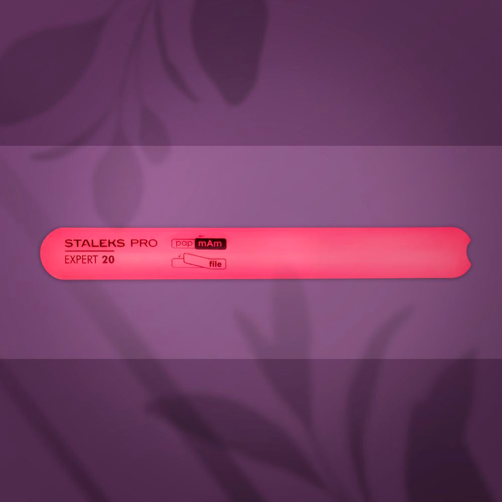 Straight Plastic Slanted Nail File | Base