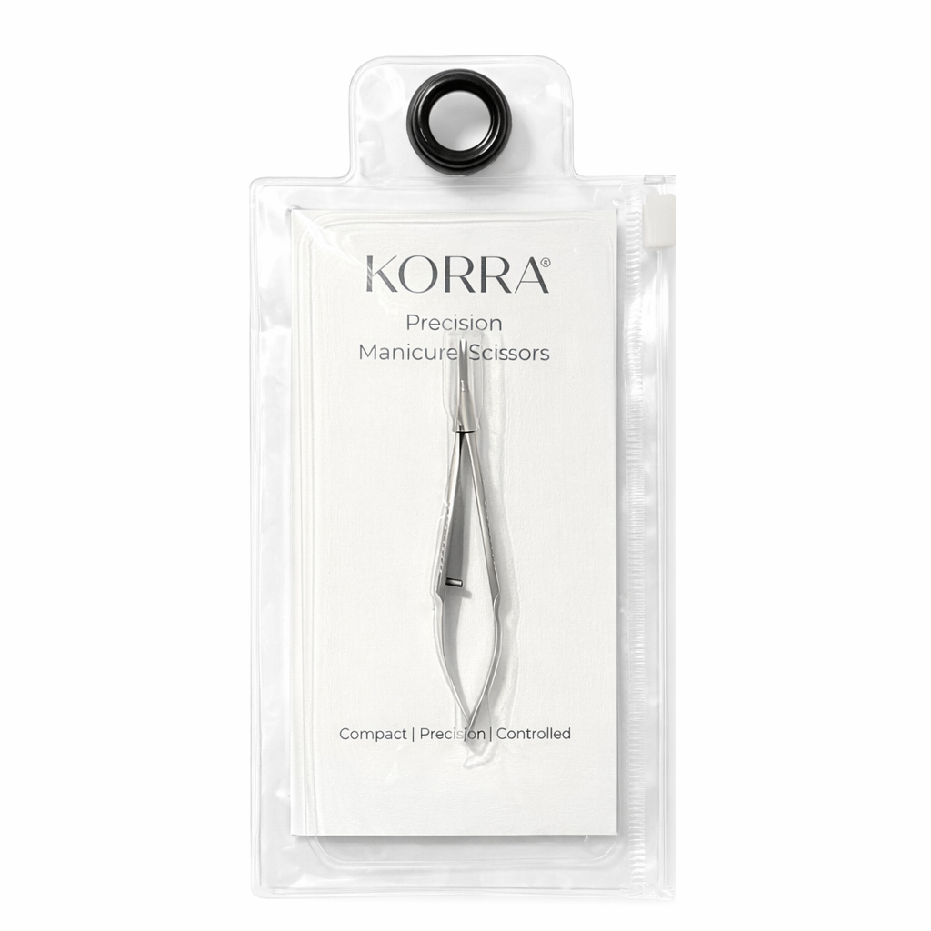 Korra precision curved manicure scissors 