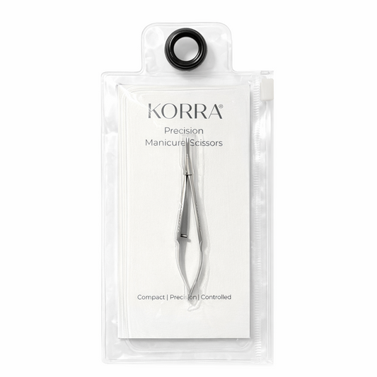 Korra precision curved manicure scissors 